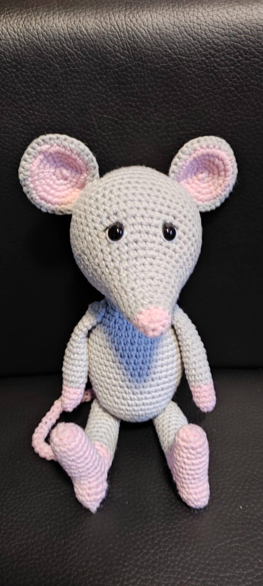 haakpatroon Mien muis knuffel