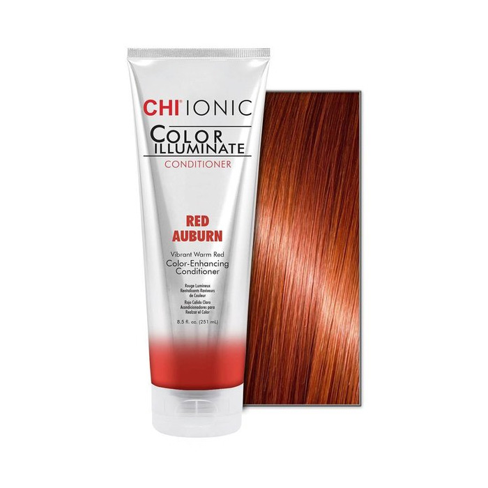 chi ionic color illuminate conditioner mahogany red