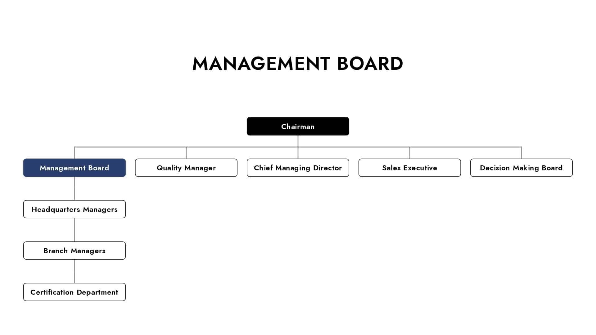HQC Netherlands Org Structure Management Board