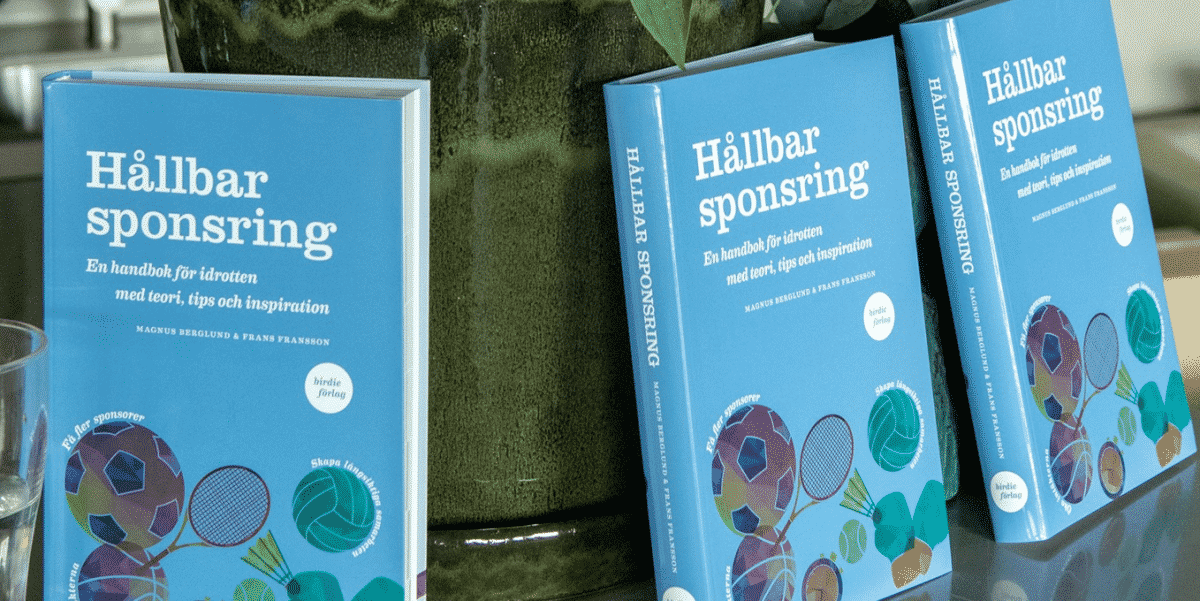 Boken Hållbar sponsring nominerades till Årets Marknadsföringsbok 2019.