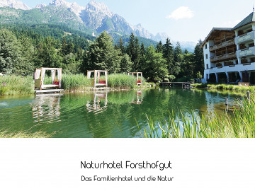 Naturhotel Forsthofgut // Das Familienhotel und die Natur