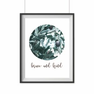 artprint poster olive geschenk freunde