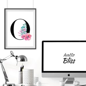 Geschenk Dekoration blogger Artprint