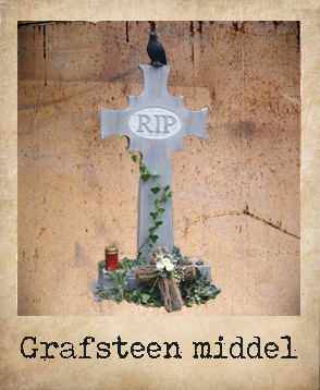 Grafsteen middel