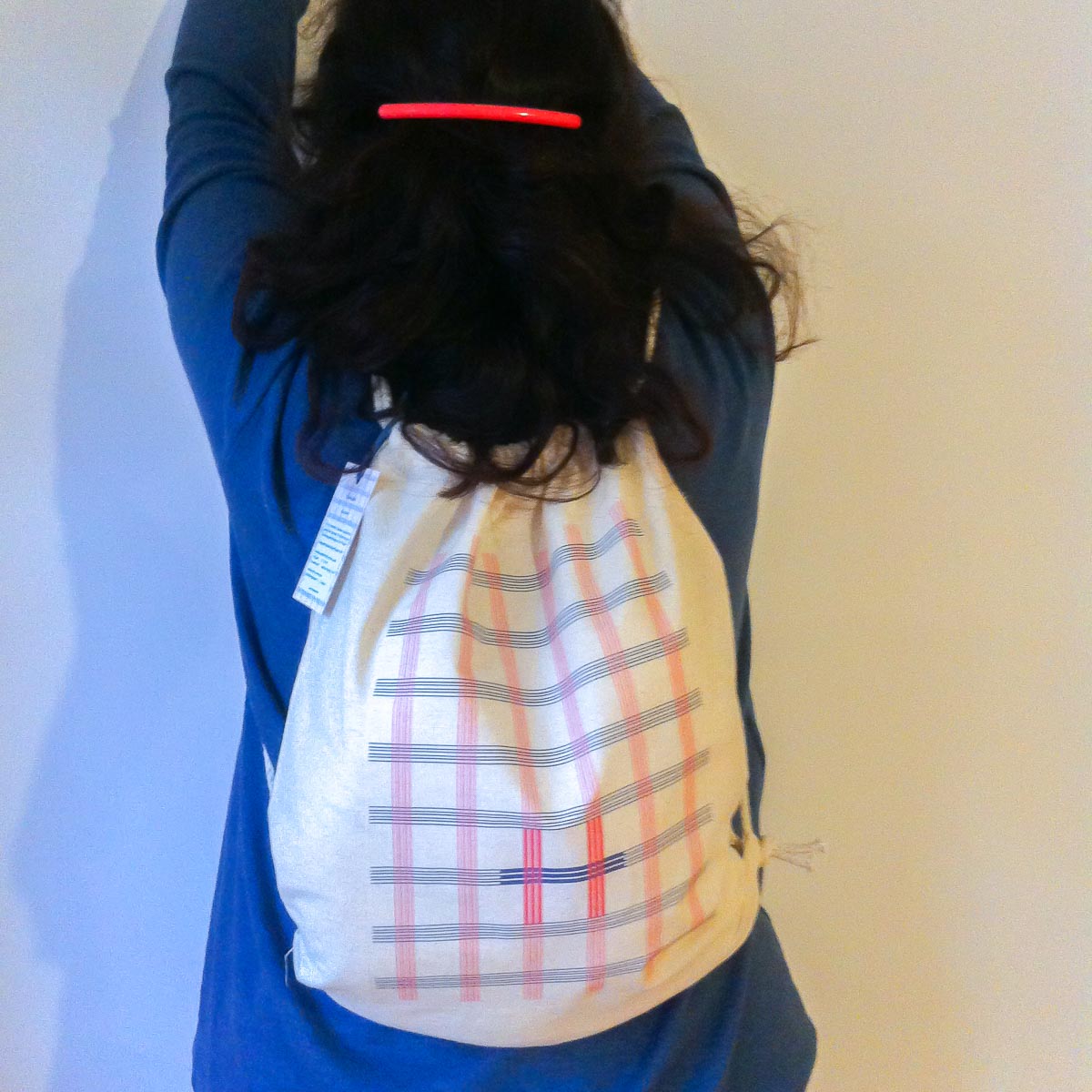 "Ekose" backpack in use