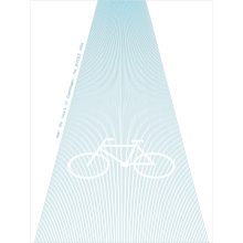 "Meet the Locals of Copenhagen: the Bicycle Path" print