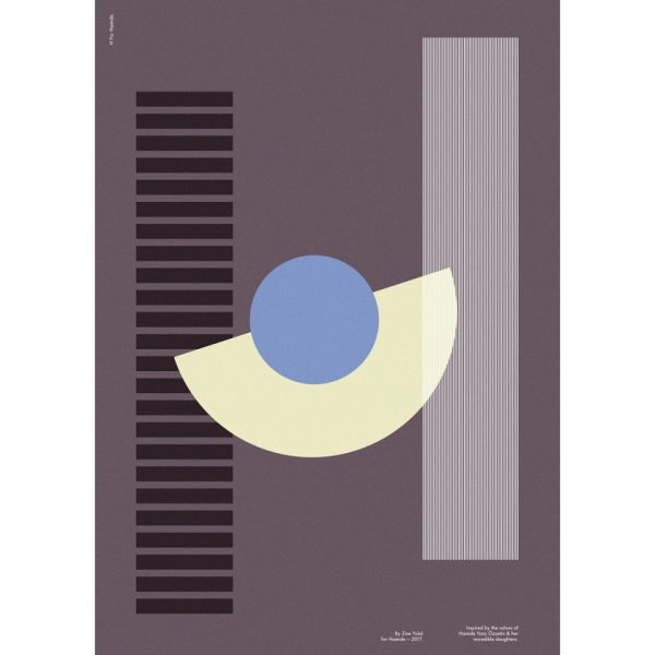 "H for Hamide: Constructive" print