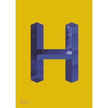 "H for Hamide: Mix It Up" print