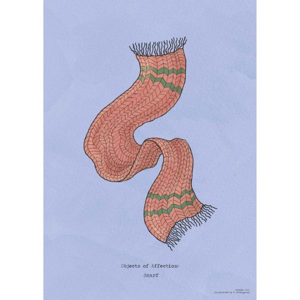 "Objects of Affection: Scarf" print