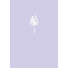 "It Smells Spring: Lila Flower" print