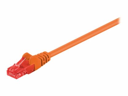 Goobay CAT 6 U/UTP CCA 0,25m Orange