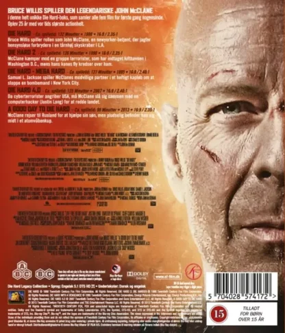 Die Hard 1-5 Legacy Collection - Boks - Blu-Ray - Image 2