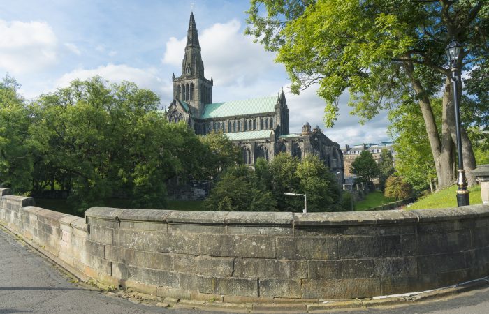 Skotland Glasgow Cathedral.