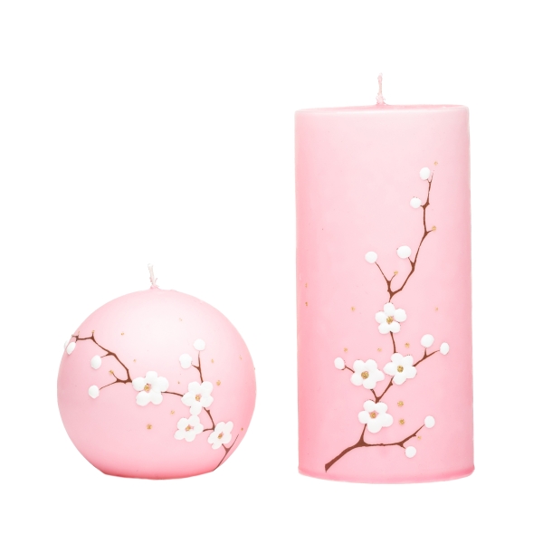 candle-sakura-B1075-7x15cm-8cm