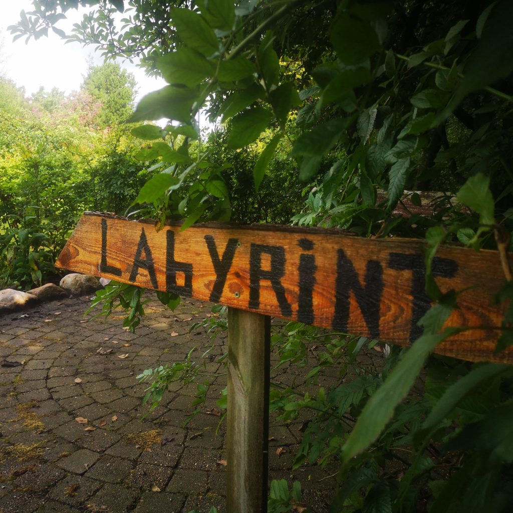 Foto af Hangaards haves labyrint
