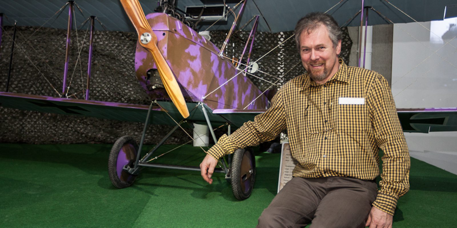 WOI museum met vliegtuig schaalmodellen - Hangar Flying