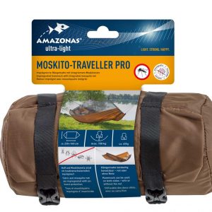 Amazonas Moskito Traveller hammock PRO - vildmarkshammock med moskitonät - förpackning