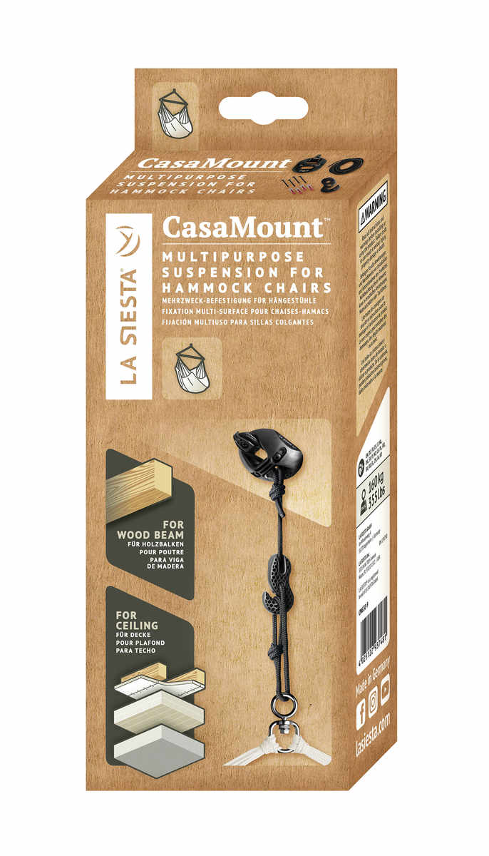 LA SIESTA CasaMount för hängstolar - förpackning