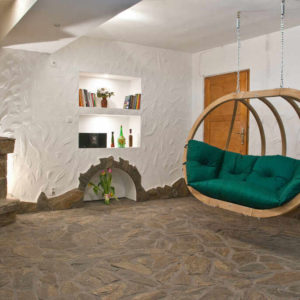 Amazonas hängstol Globo Royal Chair verde - hängesoffa