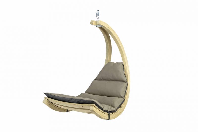 Amazonas Swing Chair antracit hängfåtölj - 2 färgade dynor