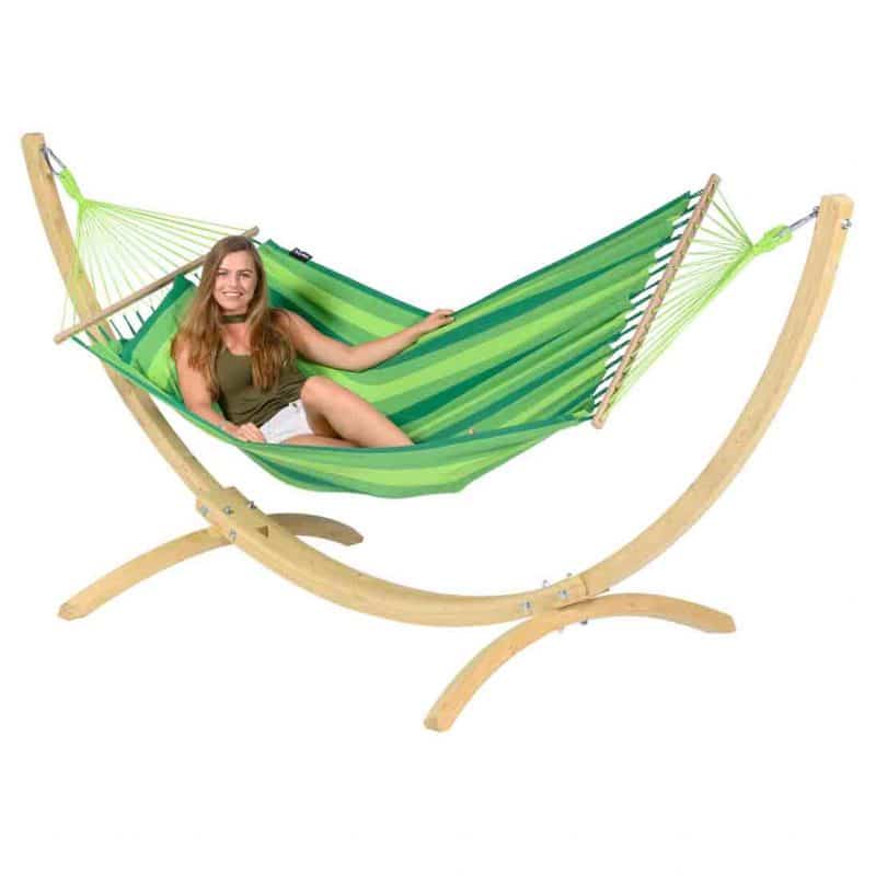 Tropilex Relax green - kombination med Wood ställning
