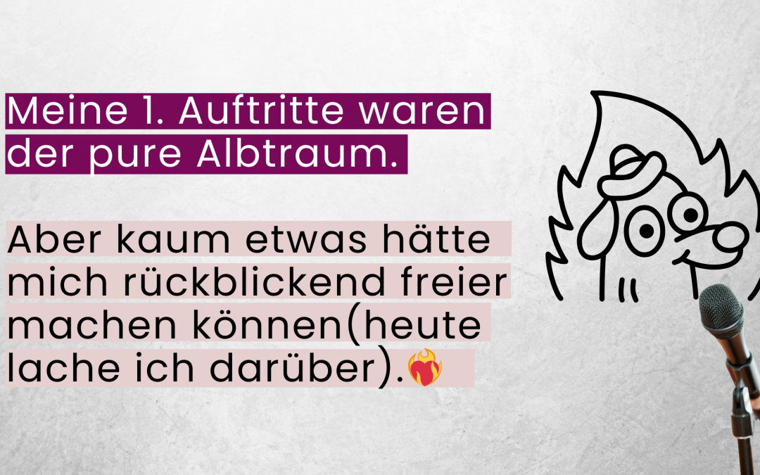 Stille Sänger auf der Bühne: Der Mut, sich trotz Kritik zu zeigen