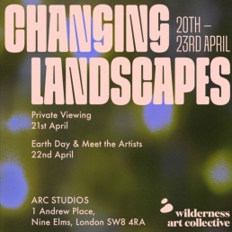 Changing Landscapes Exhibition Flyer