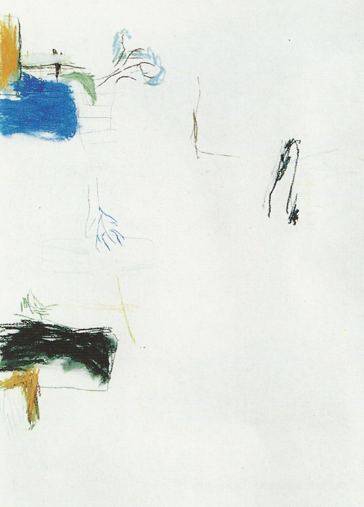 'de tuinen' pastel, 1.00 x 70 cm 1991