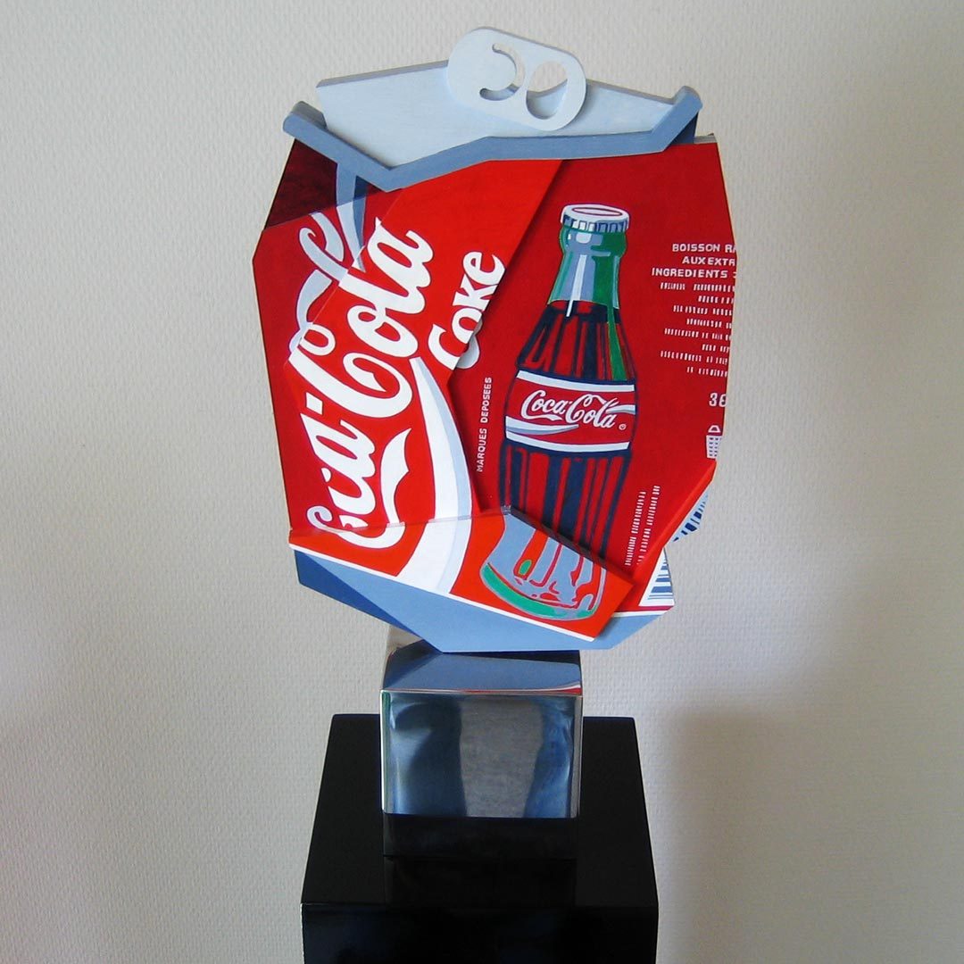 Cola sculpture