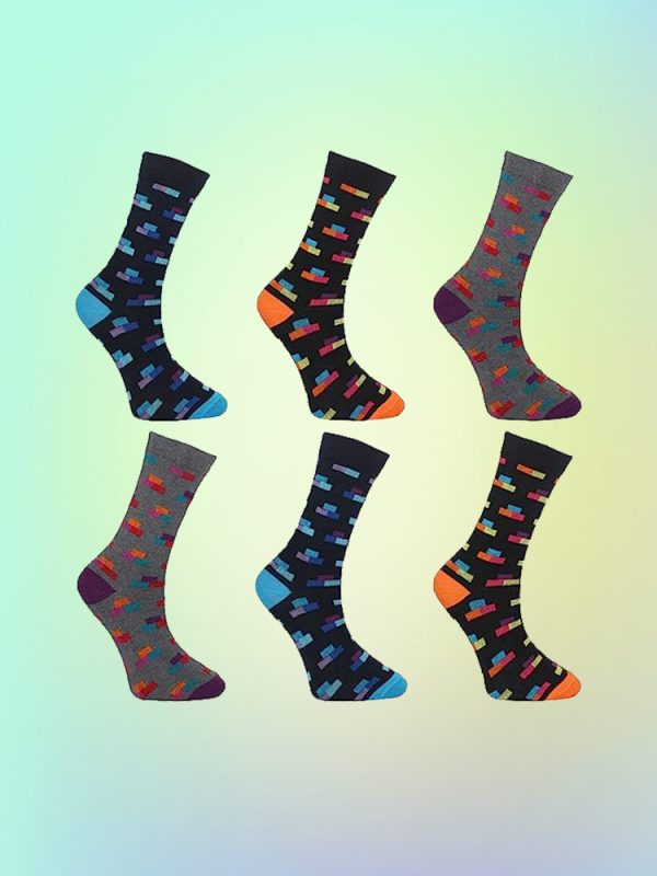 hapy-socks-pack-Smart-Design-Argyle-Contrast