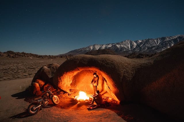 motorcycle camping terminology