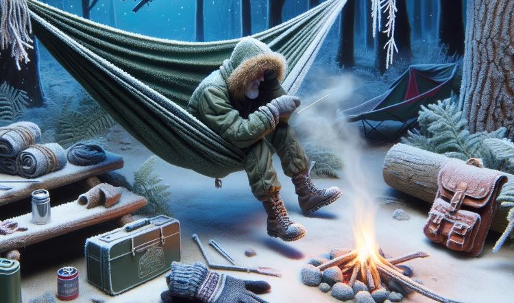 Hammock camping mistakes can leave you freezing in your hammock