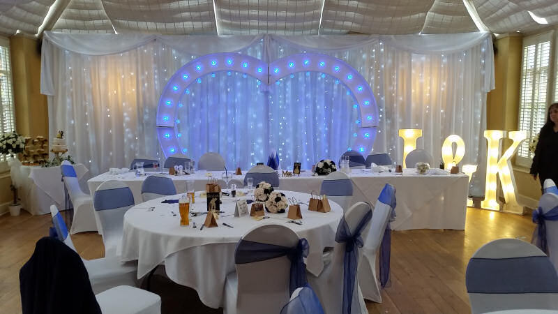 Starlit backdrop hire - Happy Sounds Mobile Disco