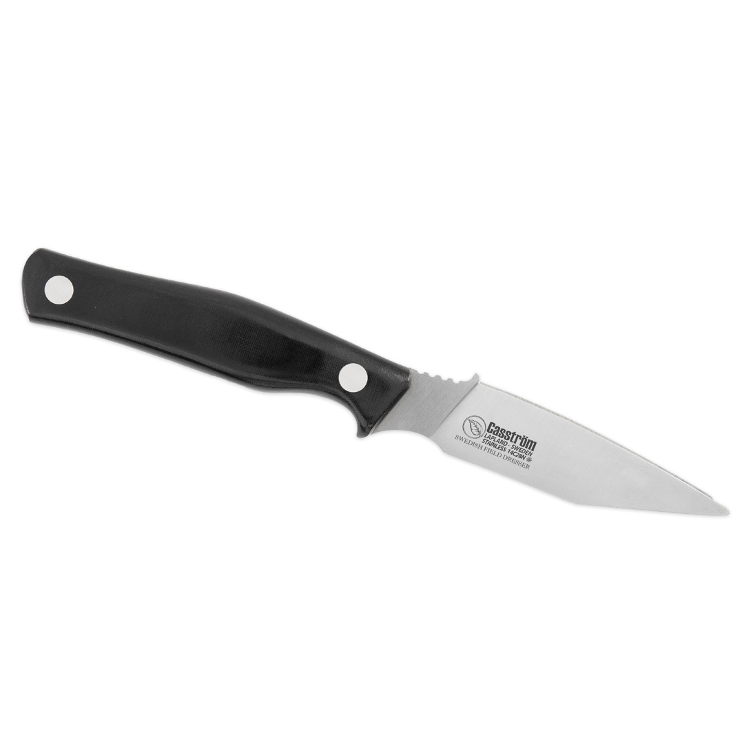 Swedish Field Dresser, Black micarta, Kydex