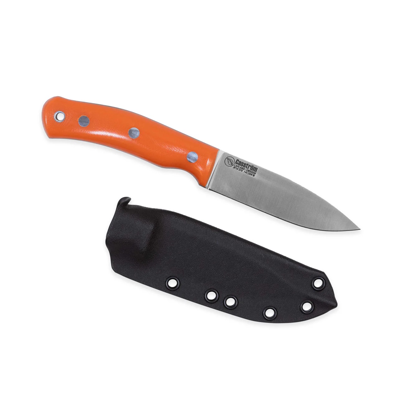 Swedish Field Dresser, Orange G10, Kydex - Bild 2