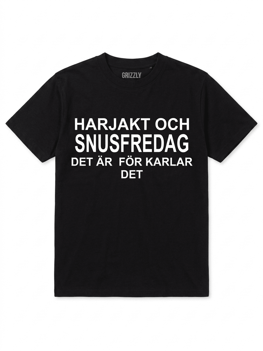 Harjakt och SNUSFREDAG