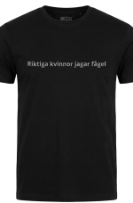 Riktiga kvinnor jagar fågel