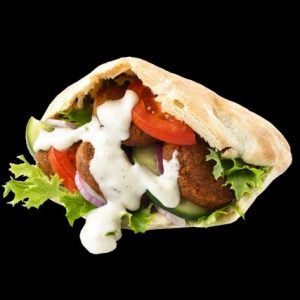 Falafel im Taschenbrot