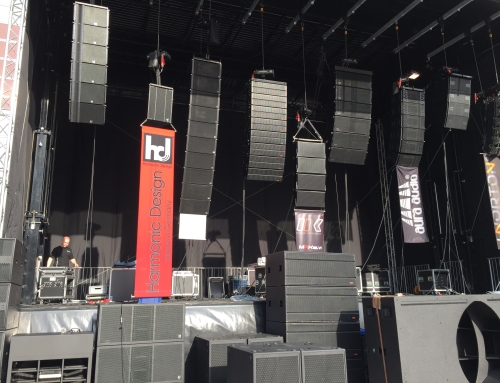 2016: Revolutionary large scale sound system HybridLineSource Technology