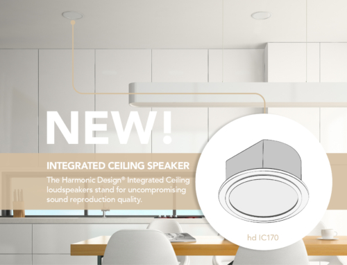 Harmonic Design introduces the hd IC170 ceiling loudspeaker