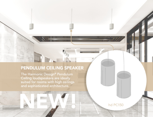 New product: hd PC150 pendant speaker