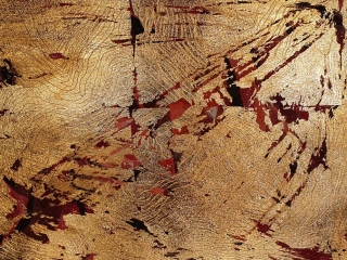 Kate Thomas Gold and Red Map