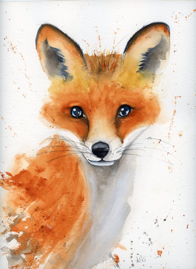 KerrySlack_Forget-me-not-Fox