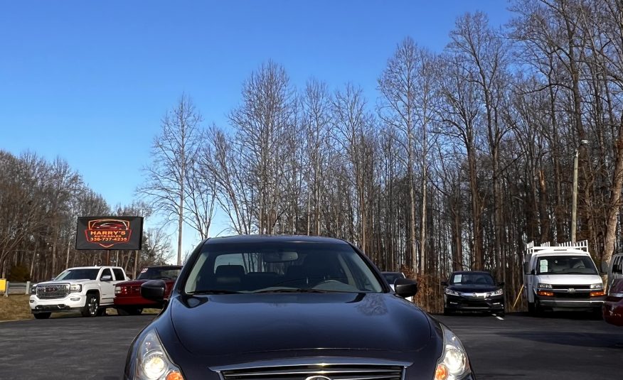 2012 INFINITI G37 BASE