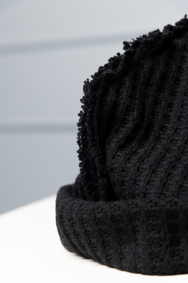 small black beanie