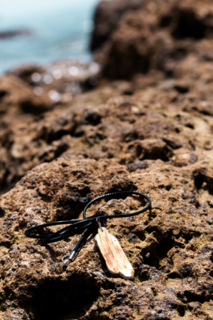 raw labradorite women's necklace