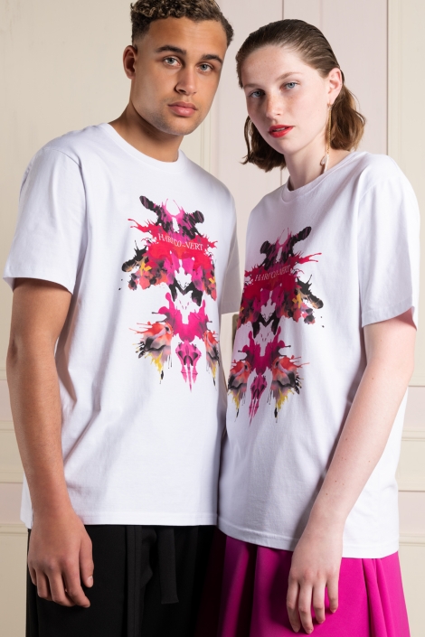 cotton unisex t-shirt with print