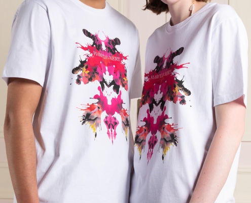 cotton unisex t-shirt with print