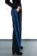 elegant blue women's pants