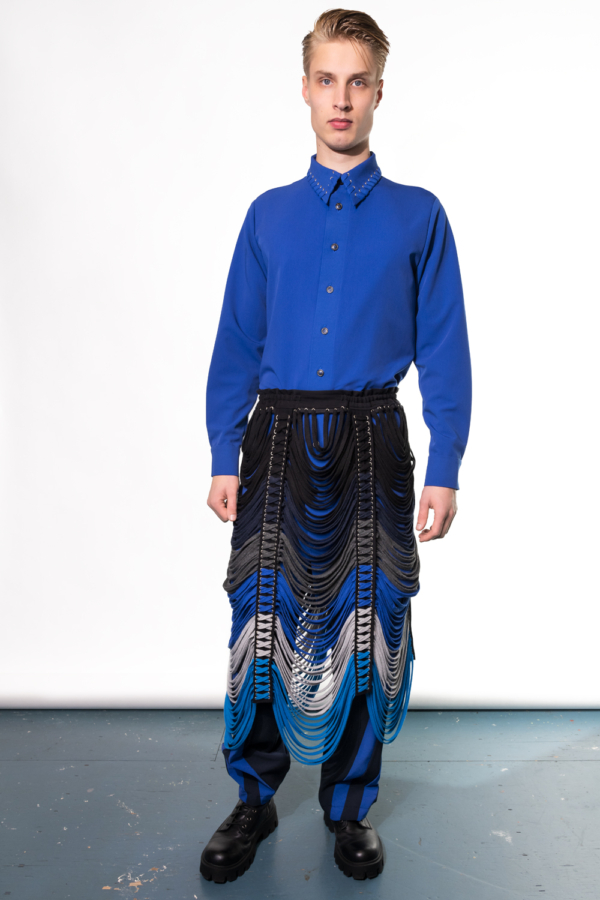 unique men's designer skirt